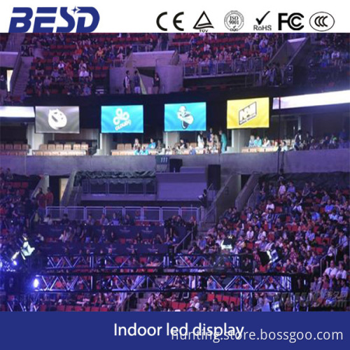 Outdoor RGB P20 live large stadium led display screen, football stadium perimeter led screen display